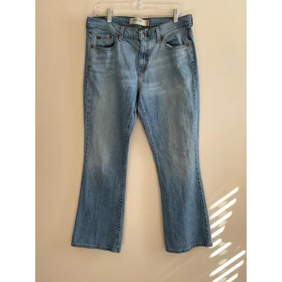 Levi's 515 Boot Cut Jeans Womens 10S Light Wash Y2K - Picture 1 of 8